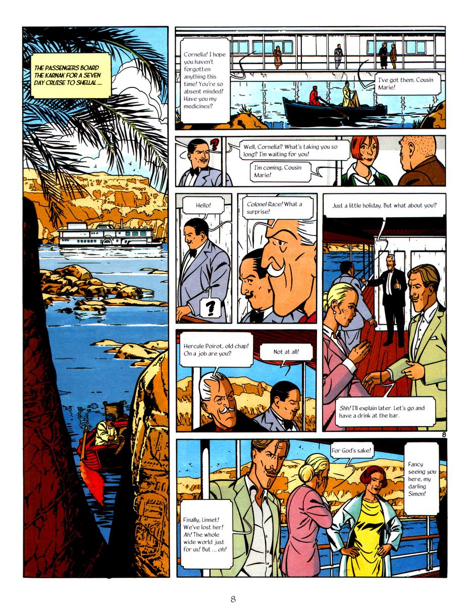 Agatha Christie's - Death on the Nile - sample page 1
