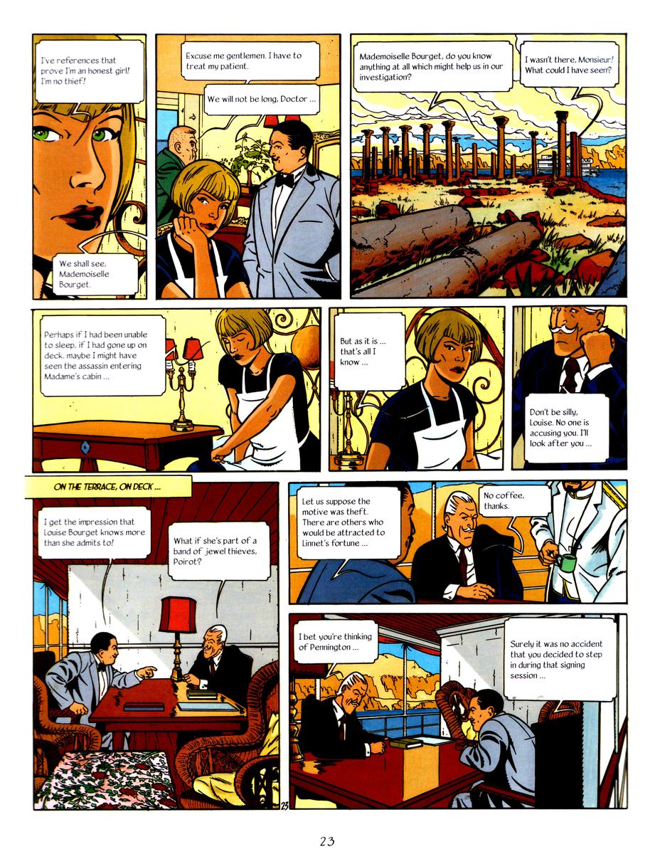 Agatha Christie's - Death on the Nile - sample page 3