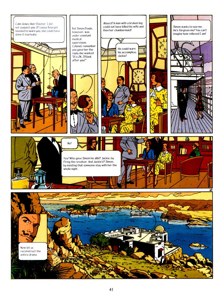 Agatha Christie's - Death on the Nile - sample page 4