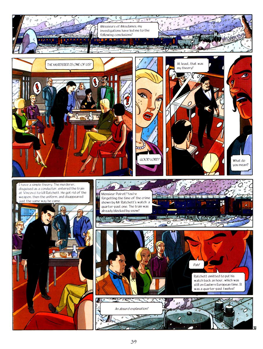 Agatha Christie's - Murder on the Orient Express - sample page 1