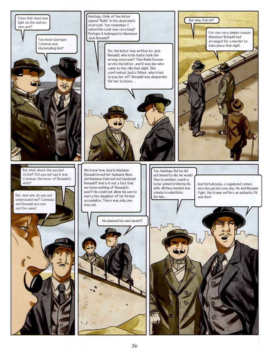 Agatha Christie's - The murder on the Links (2007) - sample page 2