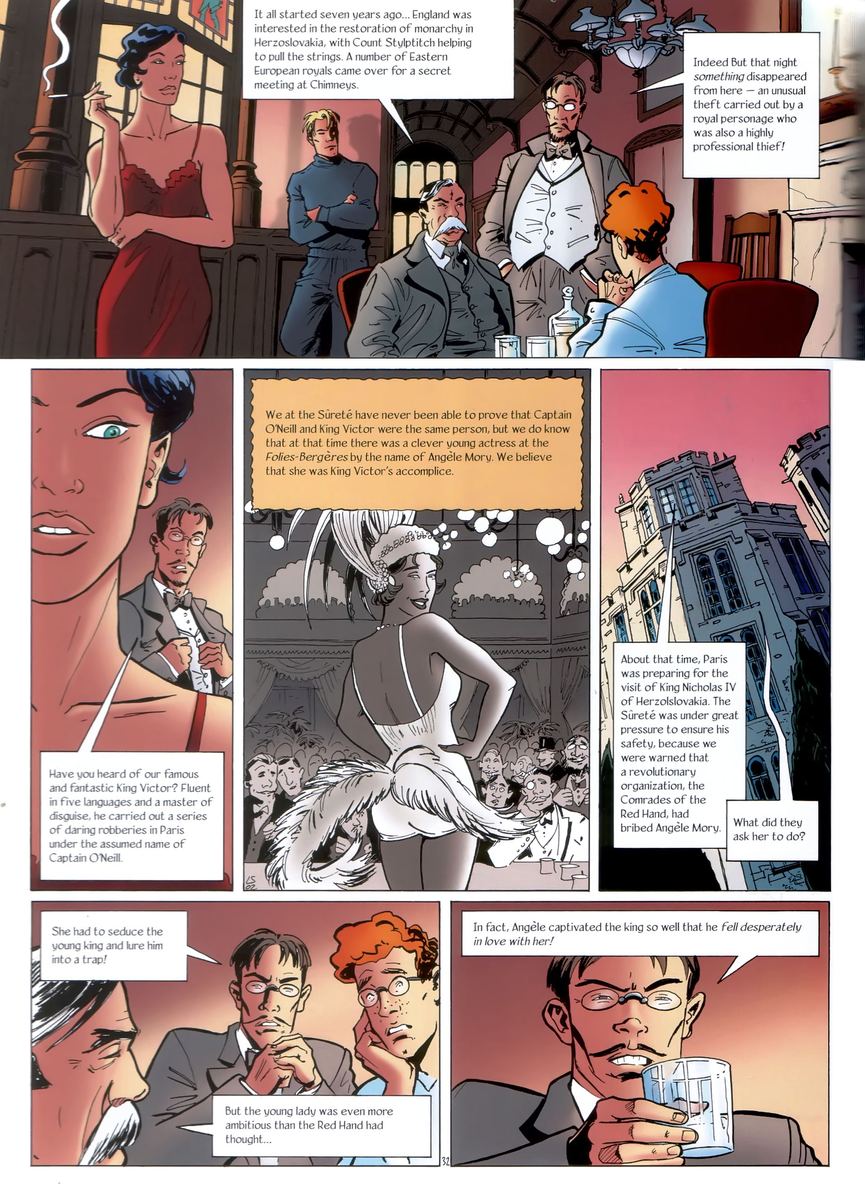 Agatha Christie's - The secret of chimneys (2007) - sample page 1