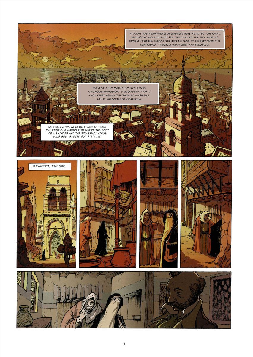 Alexander's Tomb T1 The manuscript of Cyrene (2008) - sample page 1
