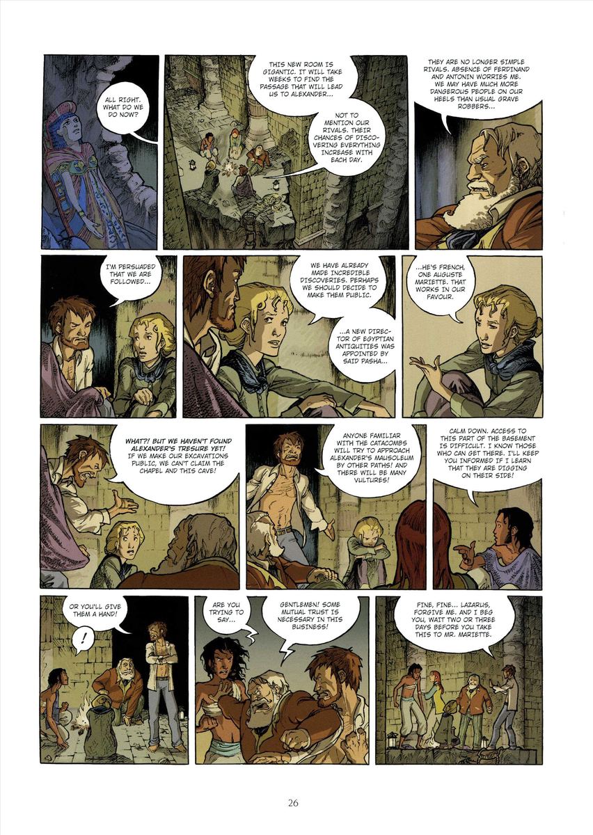 Alexander's Tomb T1 The manuscript of Cyrene (2008) - sample page 4