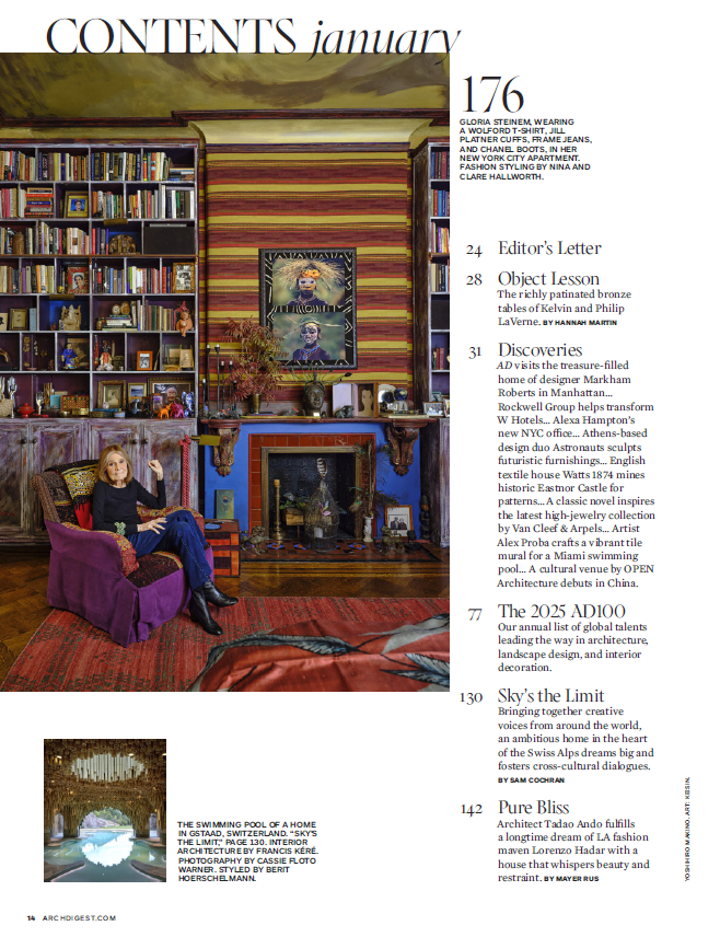 Architectural Digest USA - sample page 1