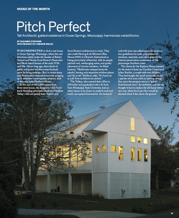 Architectural Record - sample page 1