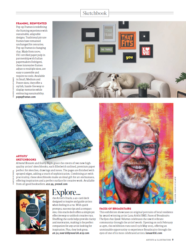 Artists & Illustrators - sample page 1