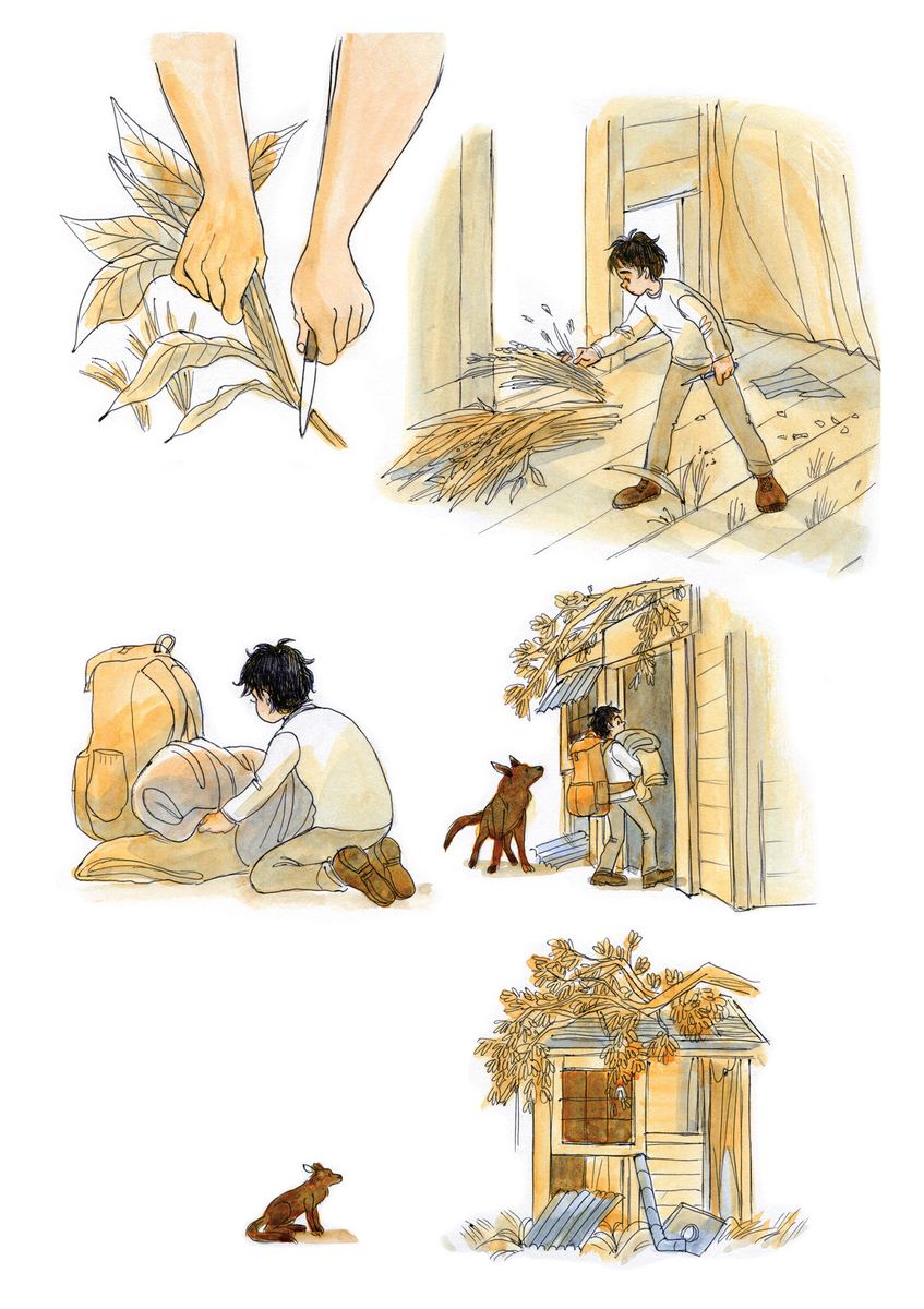 Ash's Cabin - sample page 3