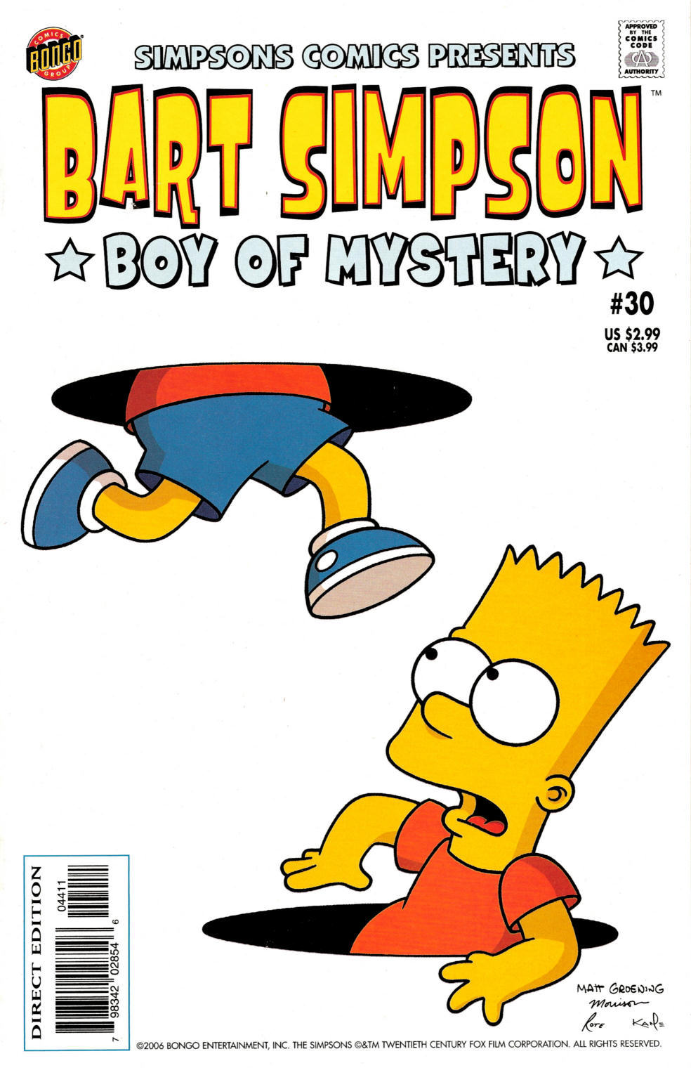 Bart Simpson 030 (2006) (Oroboros-DCP)