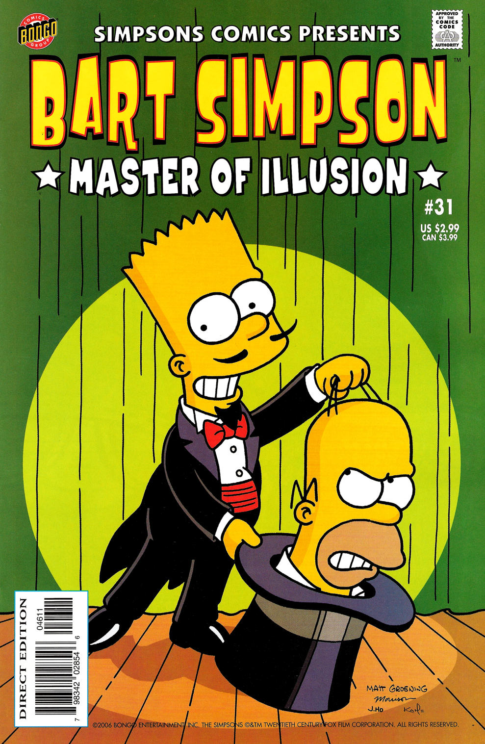 Bart Simpson 031 (2006) (Oroboros-DCP)