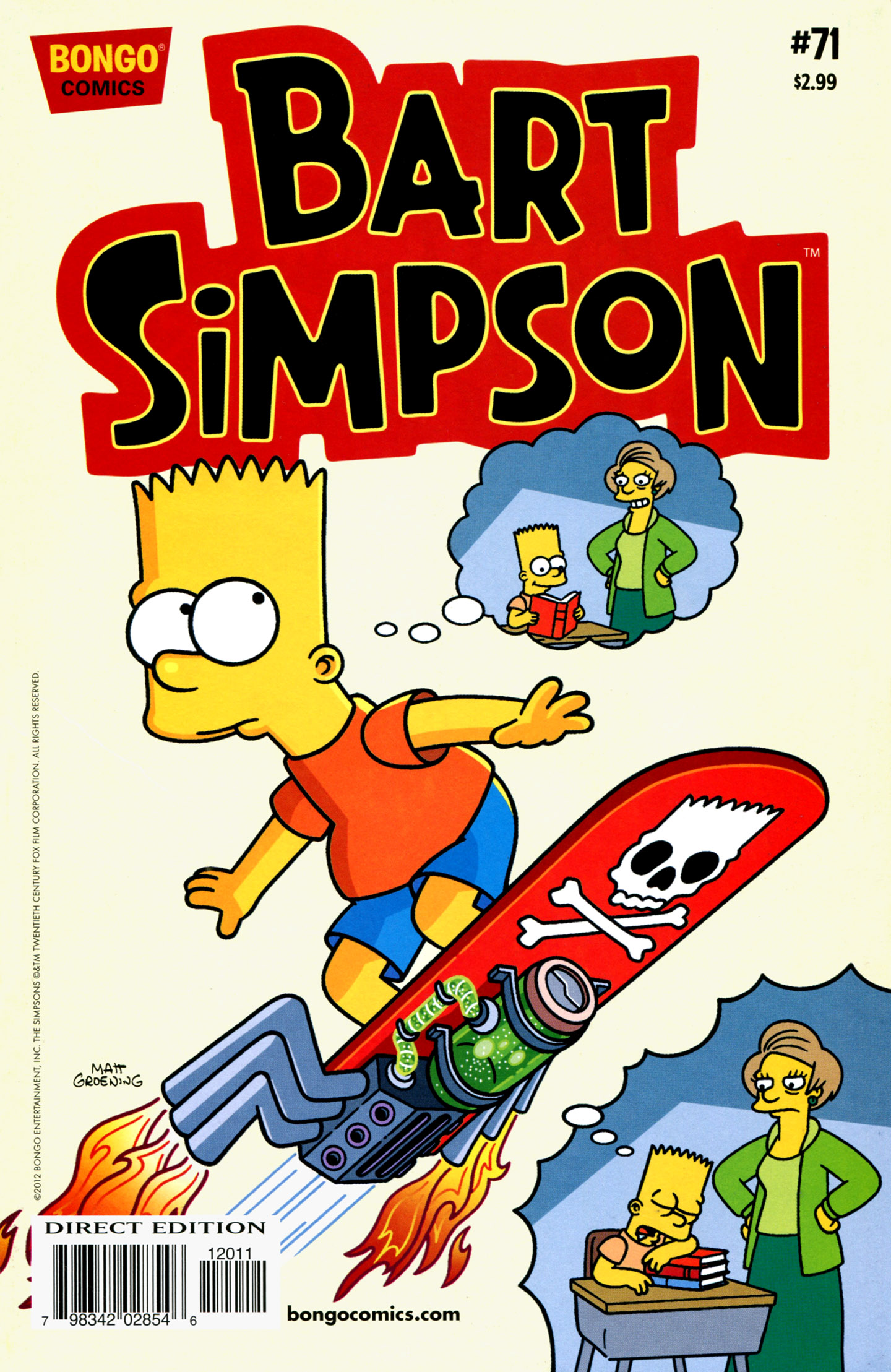 Simpsons Comics Presents Bart Simpson 071 (2012) (Harkonnen-DCP)