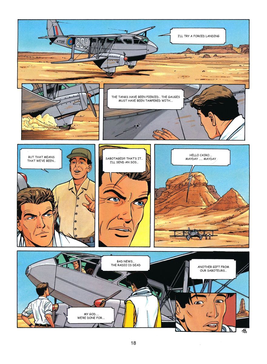 Biggles - sample page 2