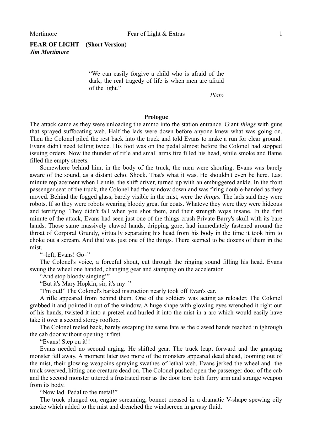 Рассказы