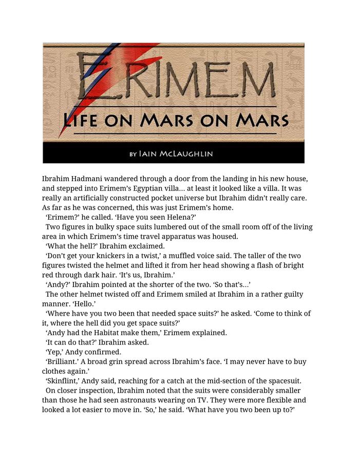 04. Life on Mars on Mars