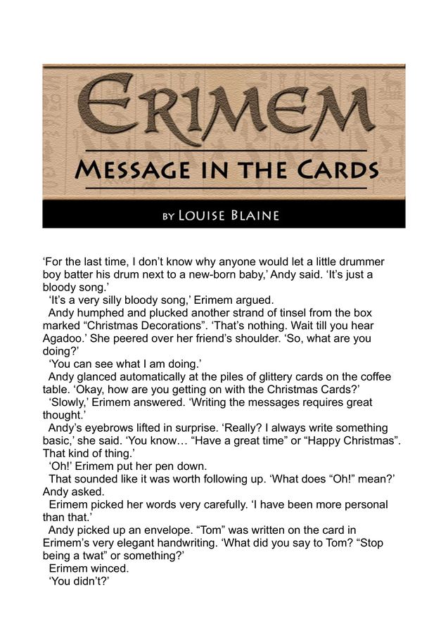 08. Message in The Cards