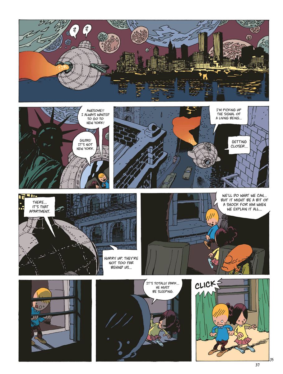 Cosmonauts of the Future - sample page 1