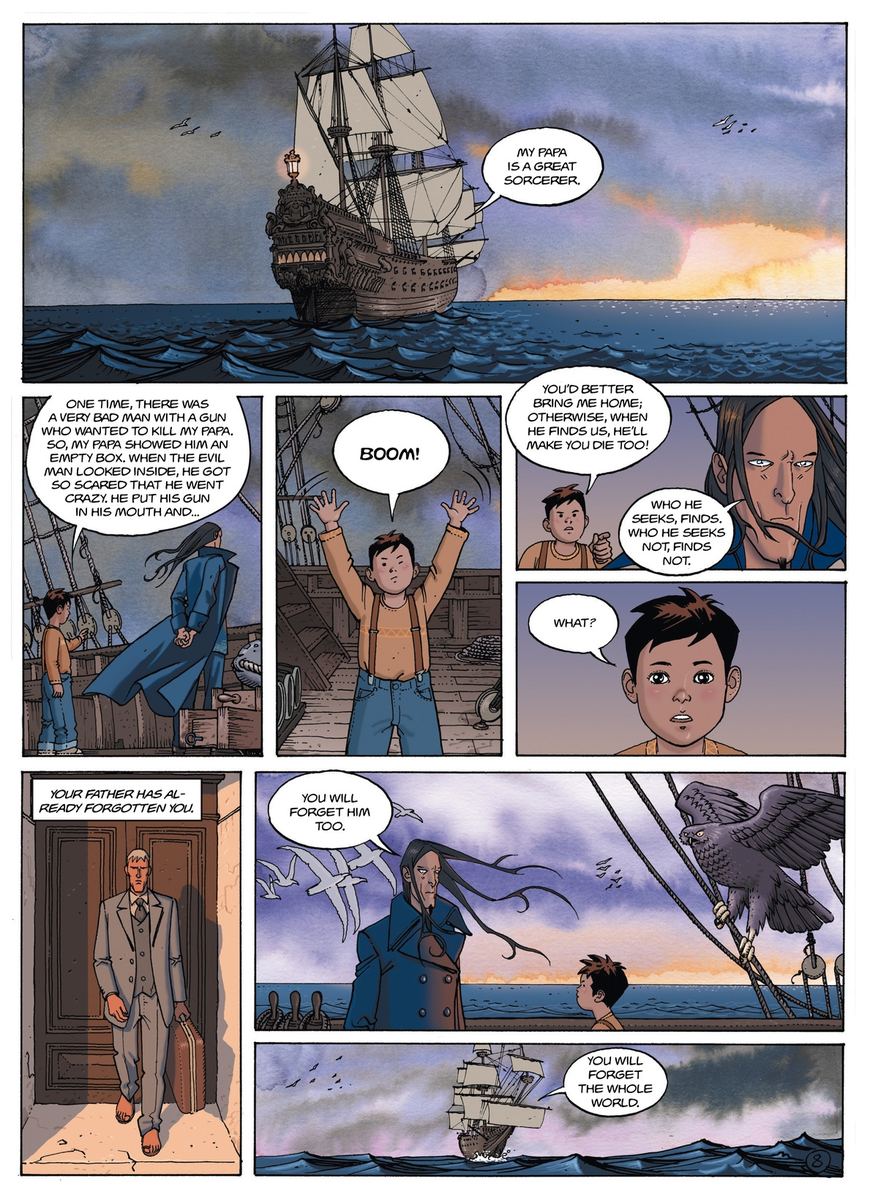 Day of the Magicians - sample page 1
