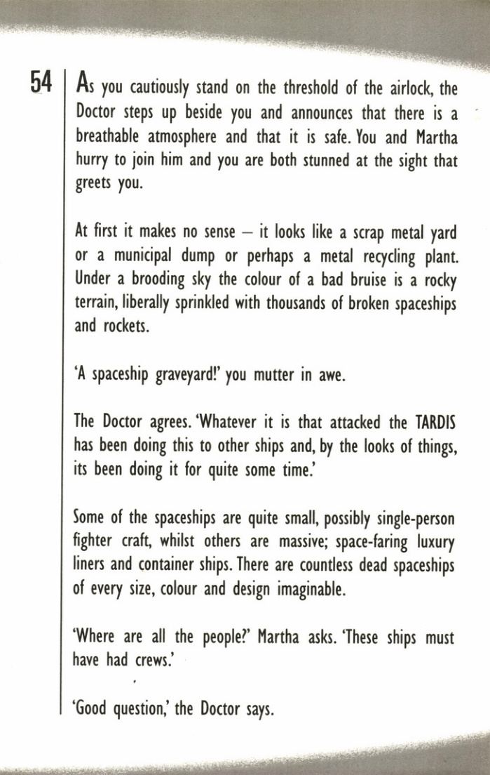 Decide Your Own Destiny - sample page 2