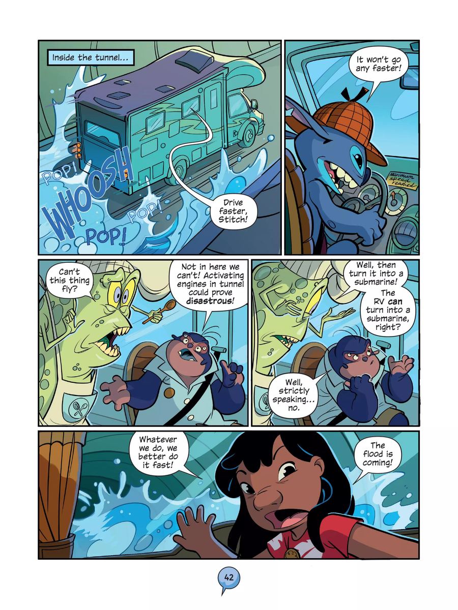 Disney Agent Stitch Aflood of foos - sample page 3