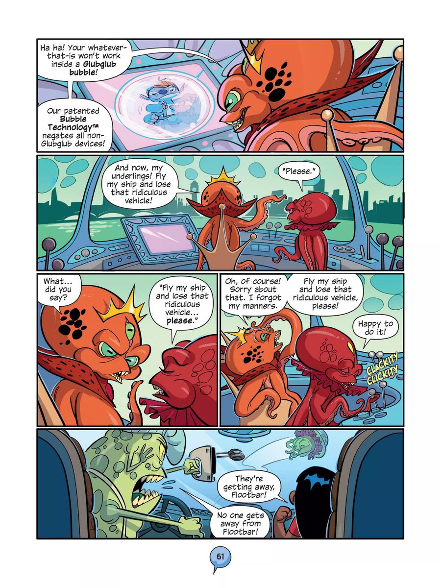 Disney Agent Stitch Aflood of foos - sample page 5