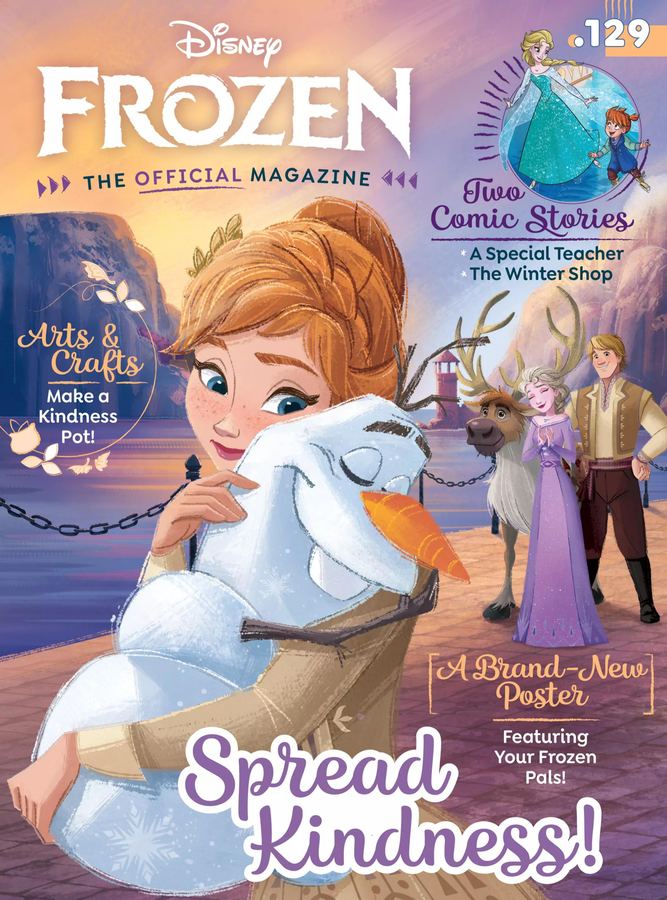 Disney Frozen The Official Magazine I129 2025