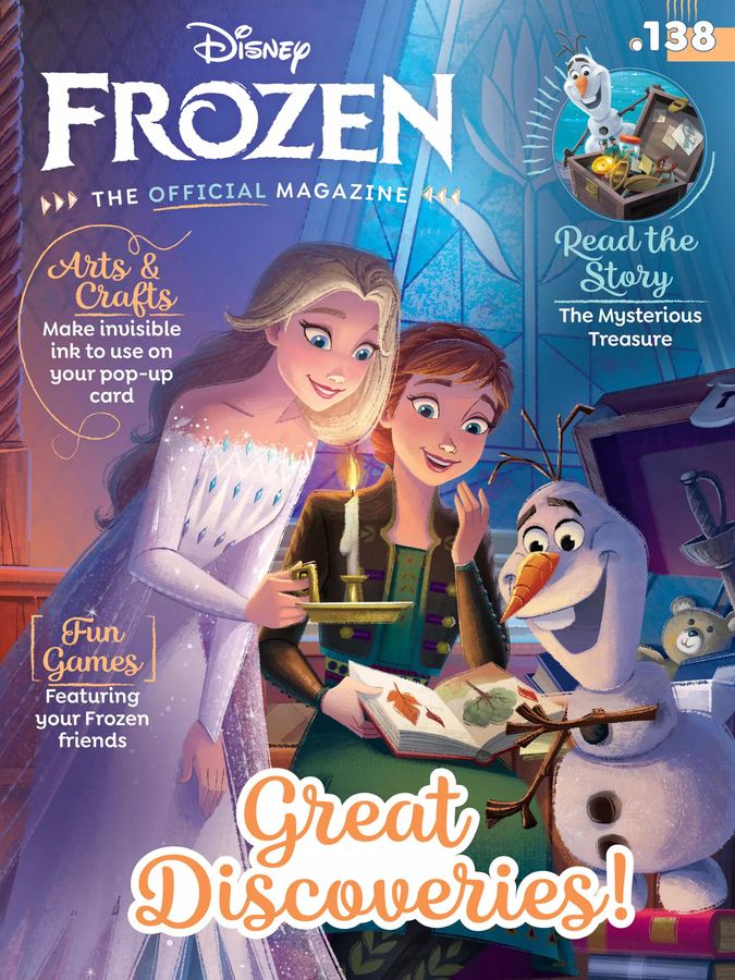Disney Frozen The Official Magazine I138 2025