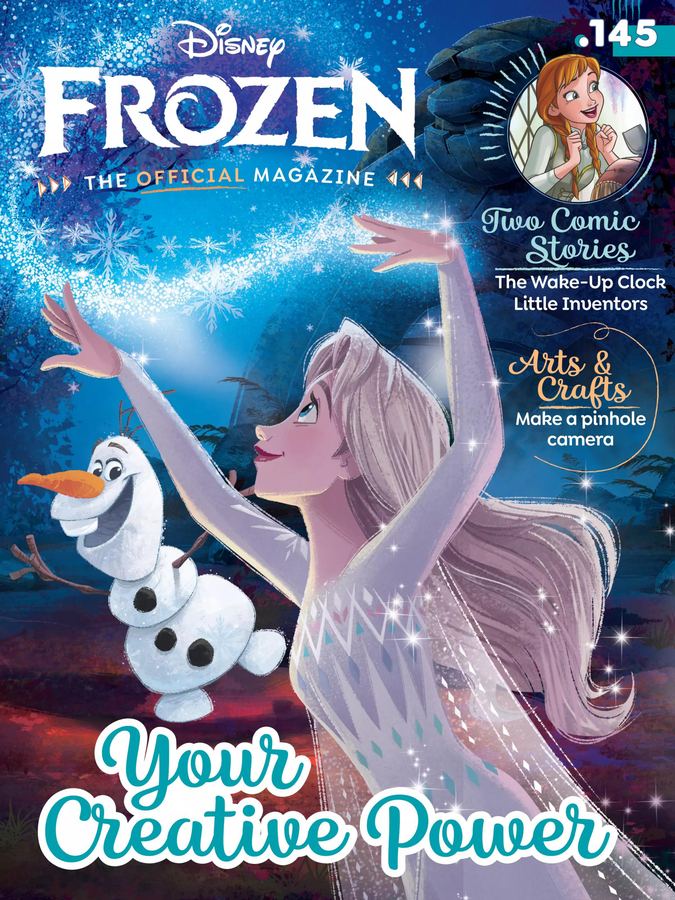 Disney Frozen The Official Magazine I145 2025