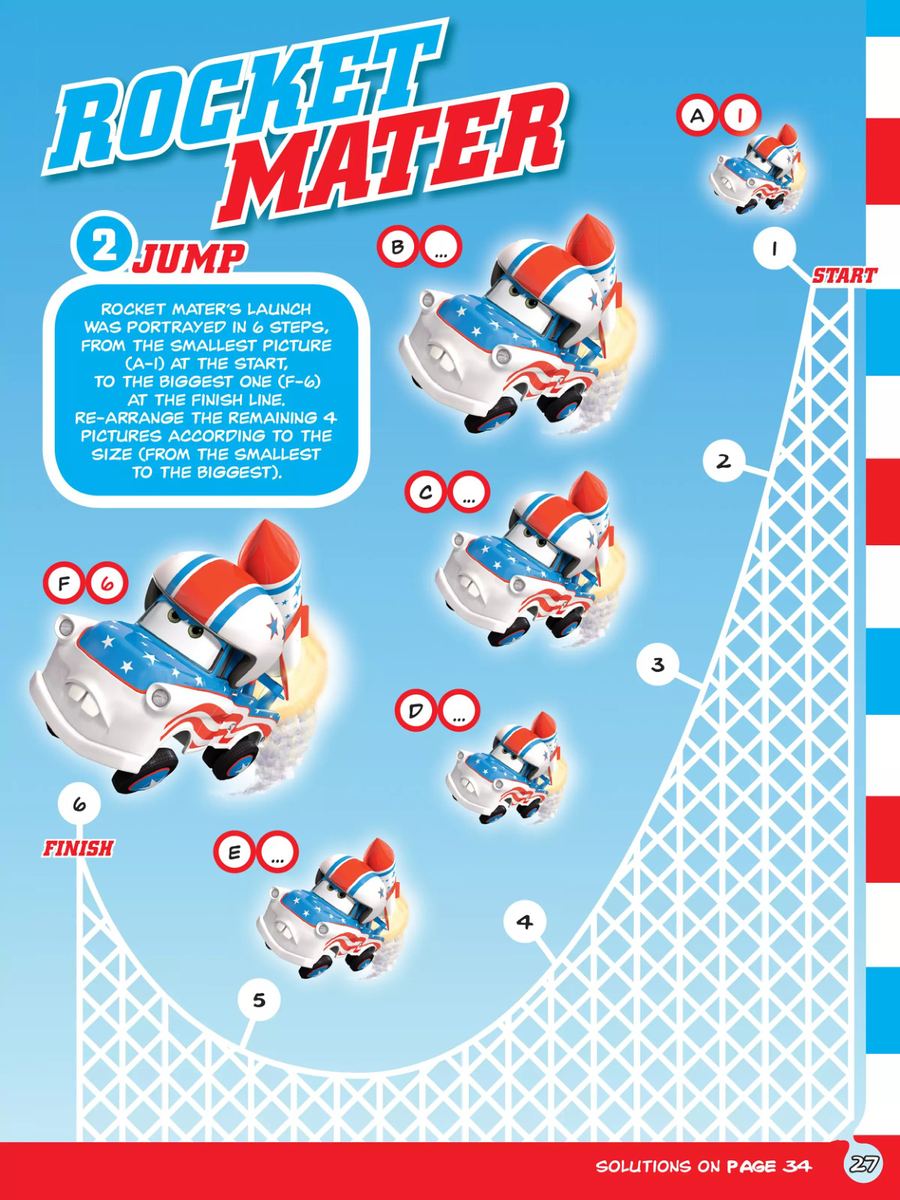 Disney Pixar Cars - sample page 1