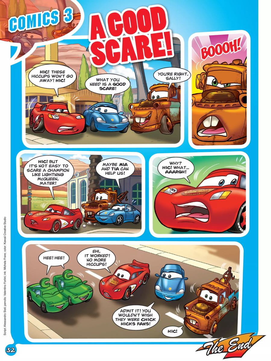 Disney Pixar Cars - sample page 2
