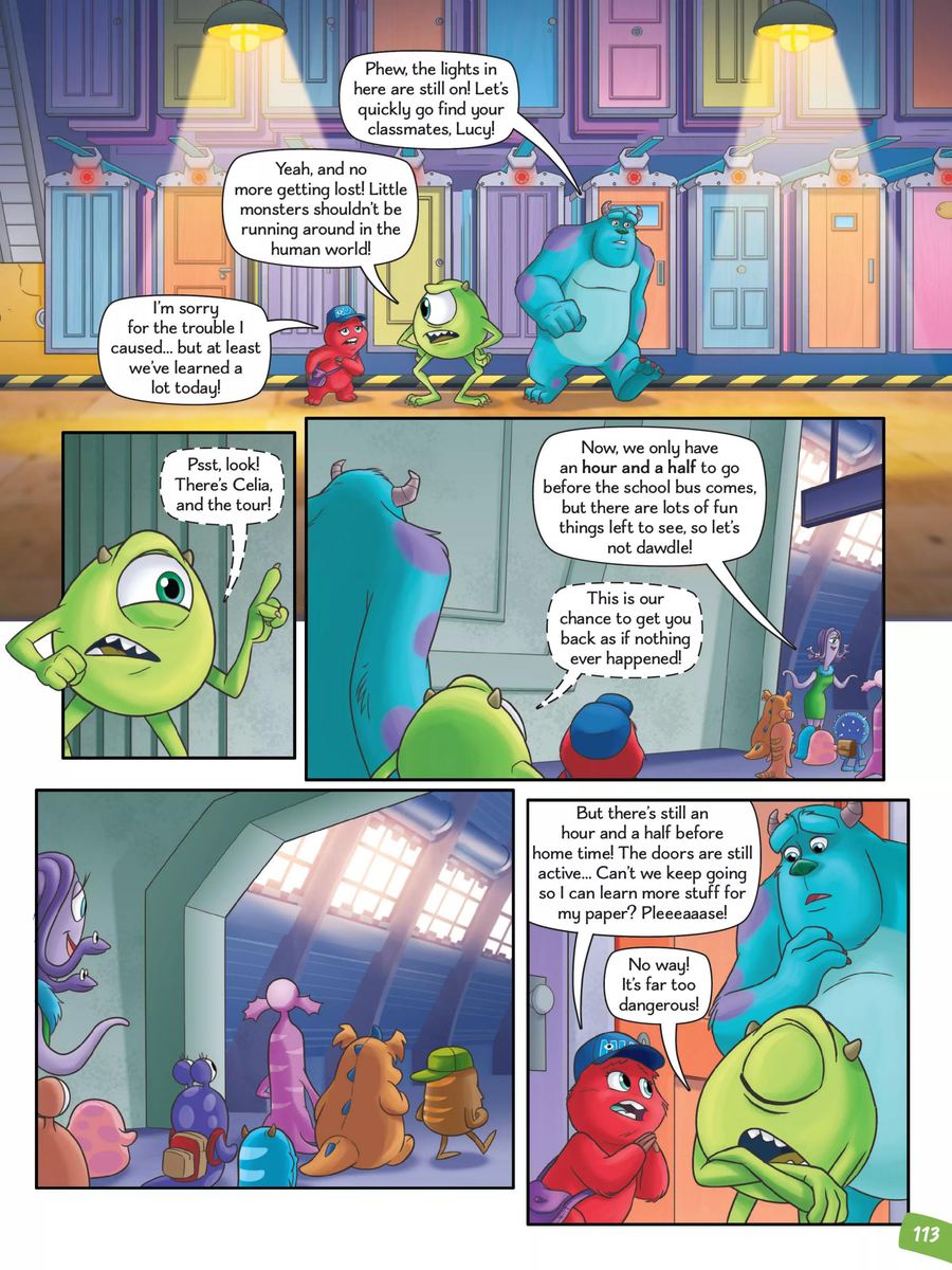 Disney Science in Comics - sample page 2