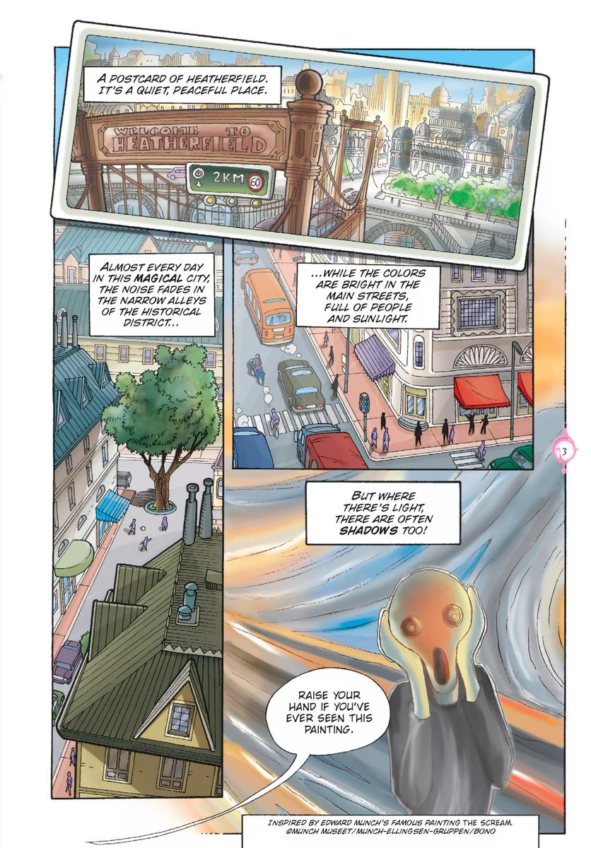 Disney W.I.T.C.H - sample page 2