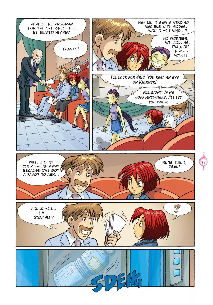 Disney W.I.T.C.H - sample page 5