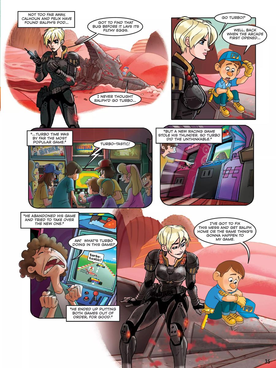 Disney Wreck It Ralph - sample page 2