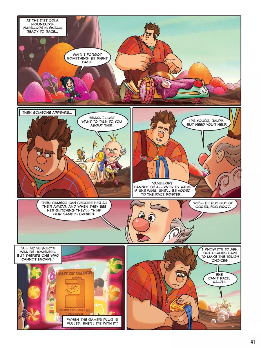 Disney Wreck It Ralph - sample page 5