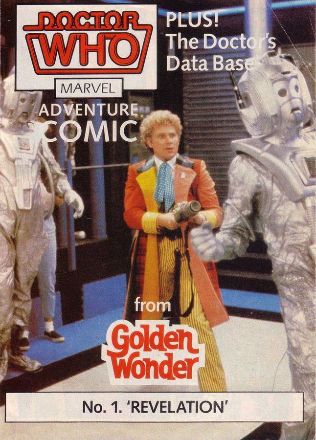 Doctor Who Adevnture Comics from Golden Wonder