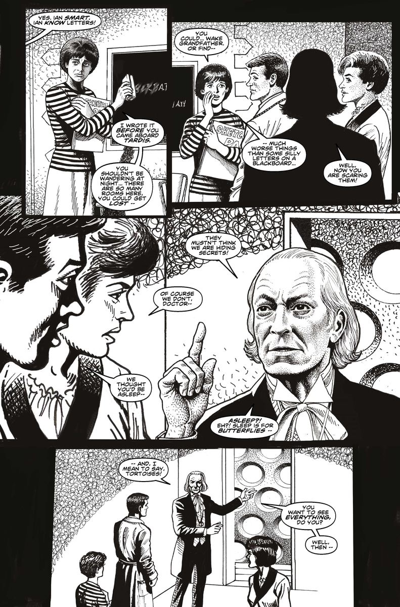 Doctor Who - sample page 2