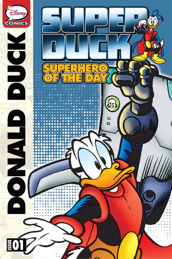 Donald Duck - Superduck 01 - Superhero of the Day