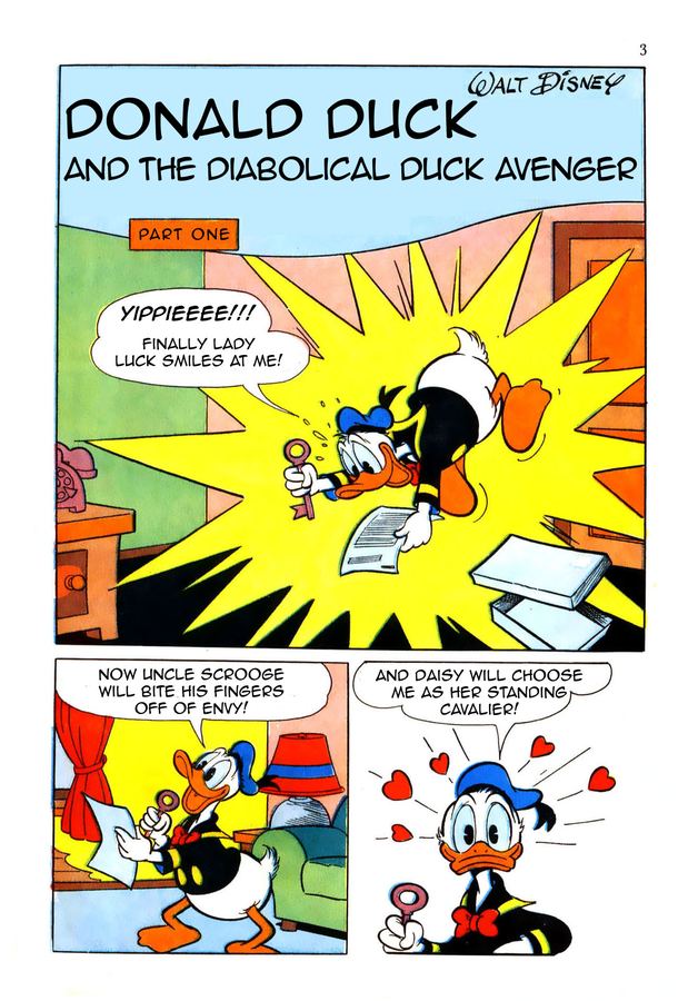 Donald Duck - Superduck - Donald Duck and the Diabolical Duck Avenger 01
