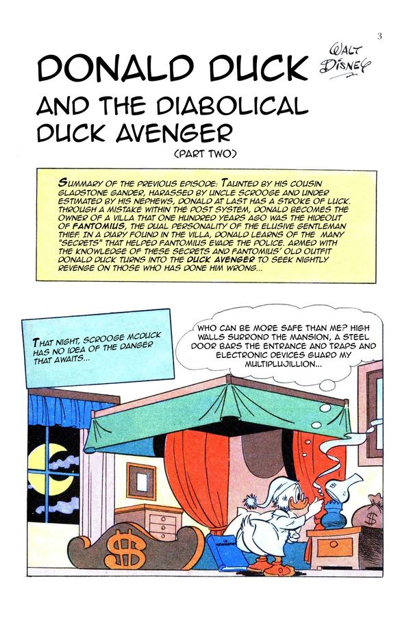 Donald Duck - Superduck - Donald Duck and the Diabolical Duck Avenger 02