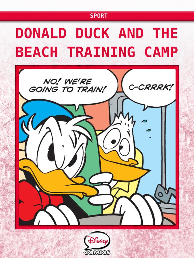 Donald Duck - The Beach Training Camp