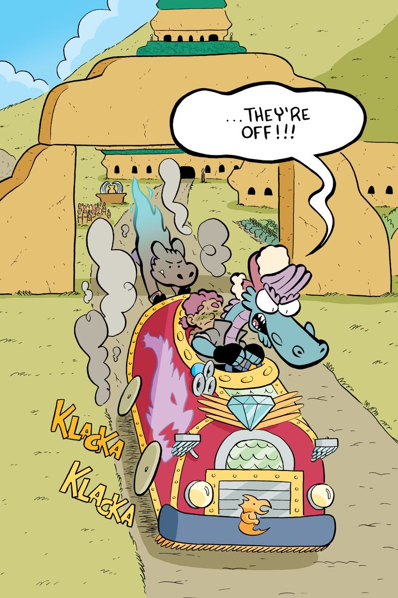 Dragon Racer - sample page 1