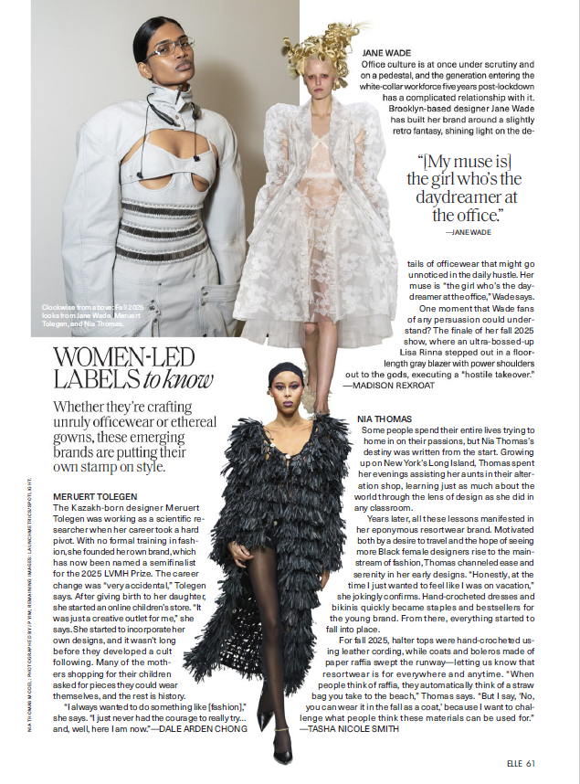 ELLE USA - sample page 3