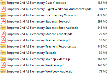 A2 Elementary - курс Cambridge English Empower 2nd edition - курса Empower 2-е издание