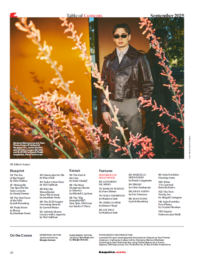 Esquire USA - sample page 1
