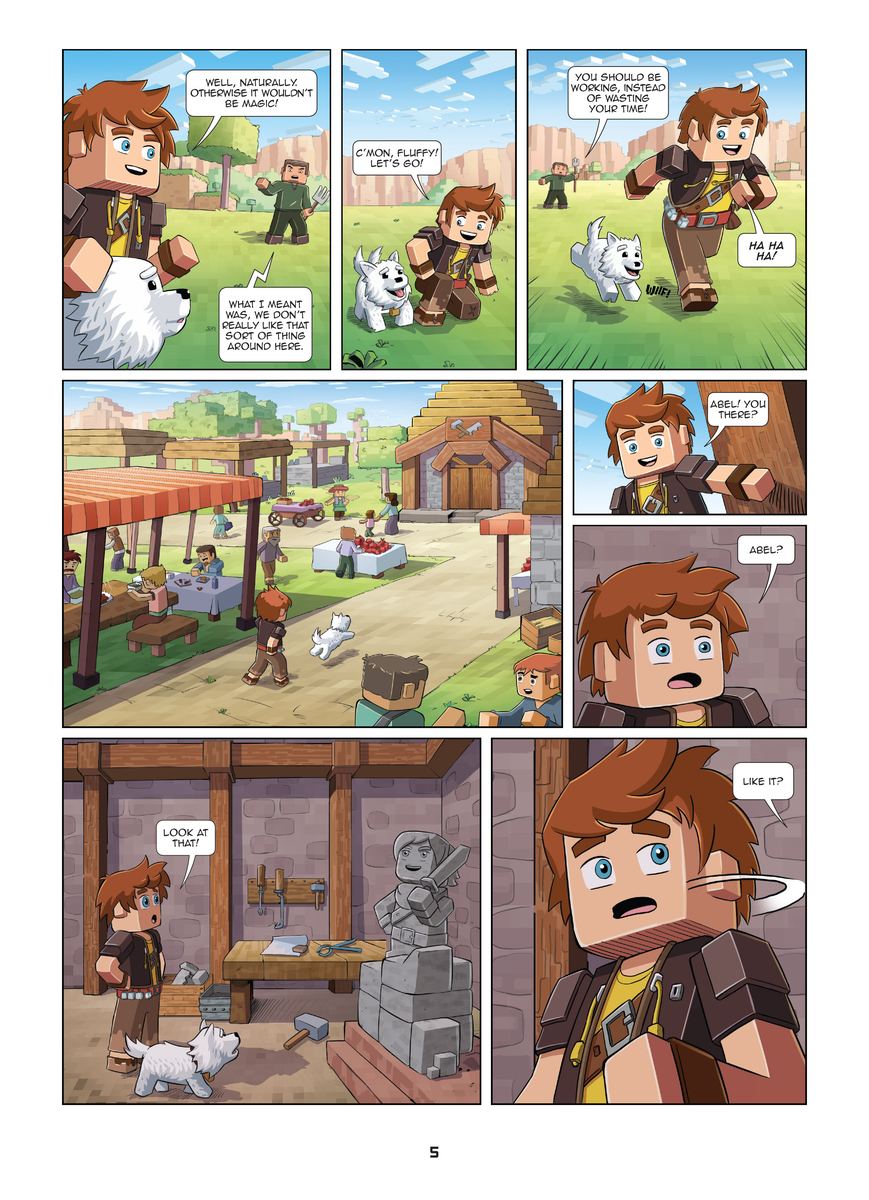 Frigiel and Fluffy - sample page 1