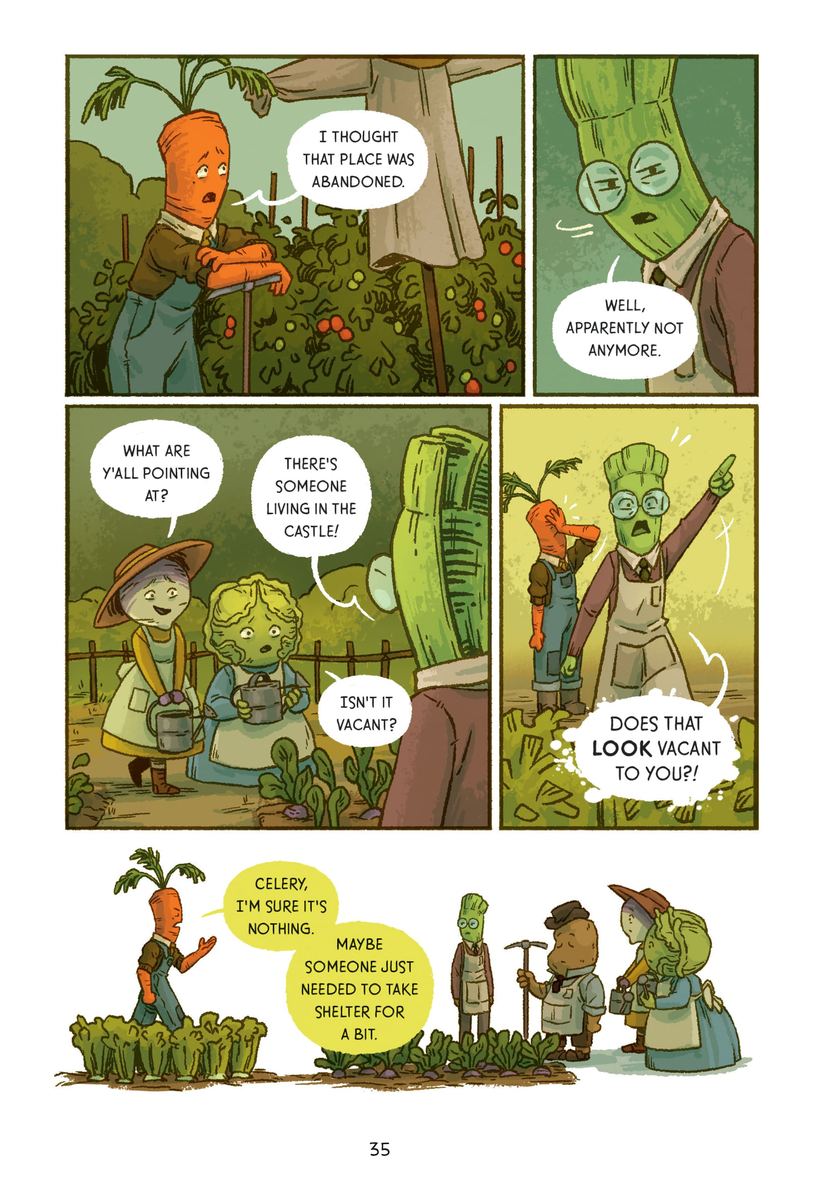 Garlic and the Vampire - sample page 2