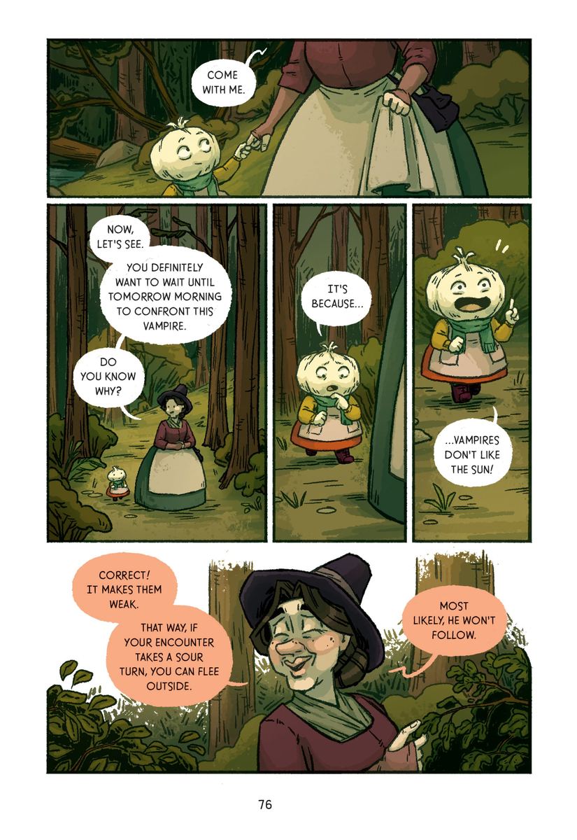 Garlic and the Vampire - sample page 4