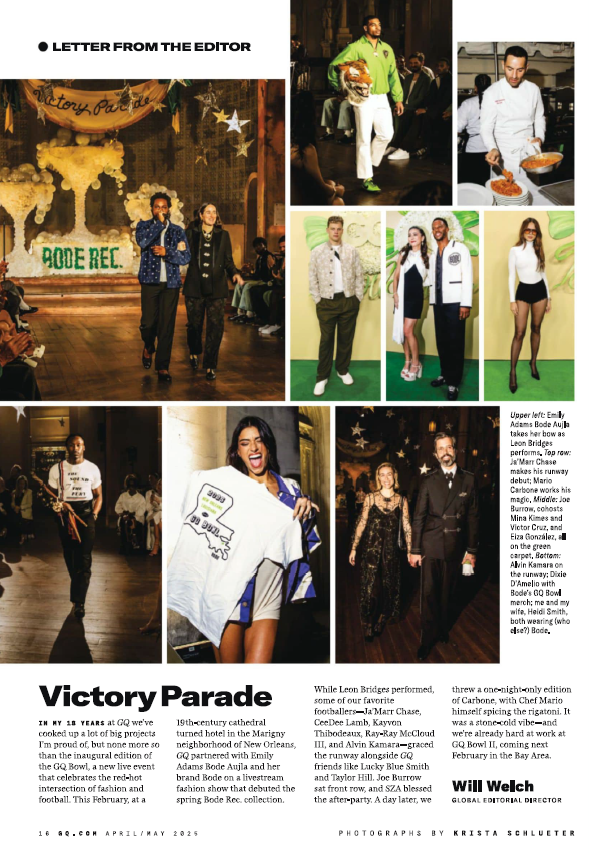 GQ USA - sample page 1