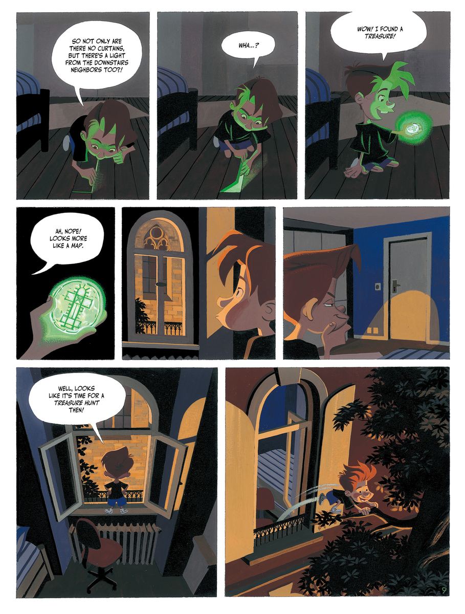 Gregory and the Gargoyles - sample page 1