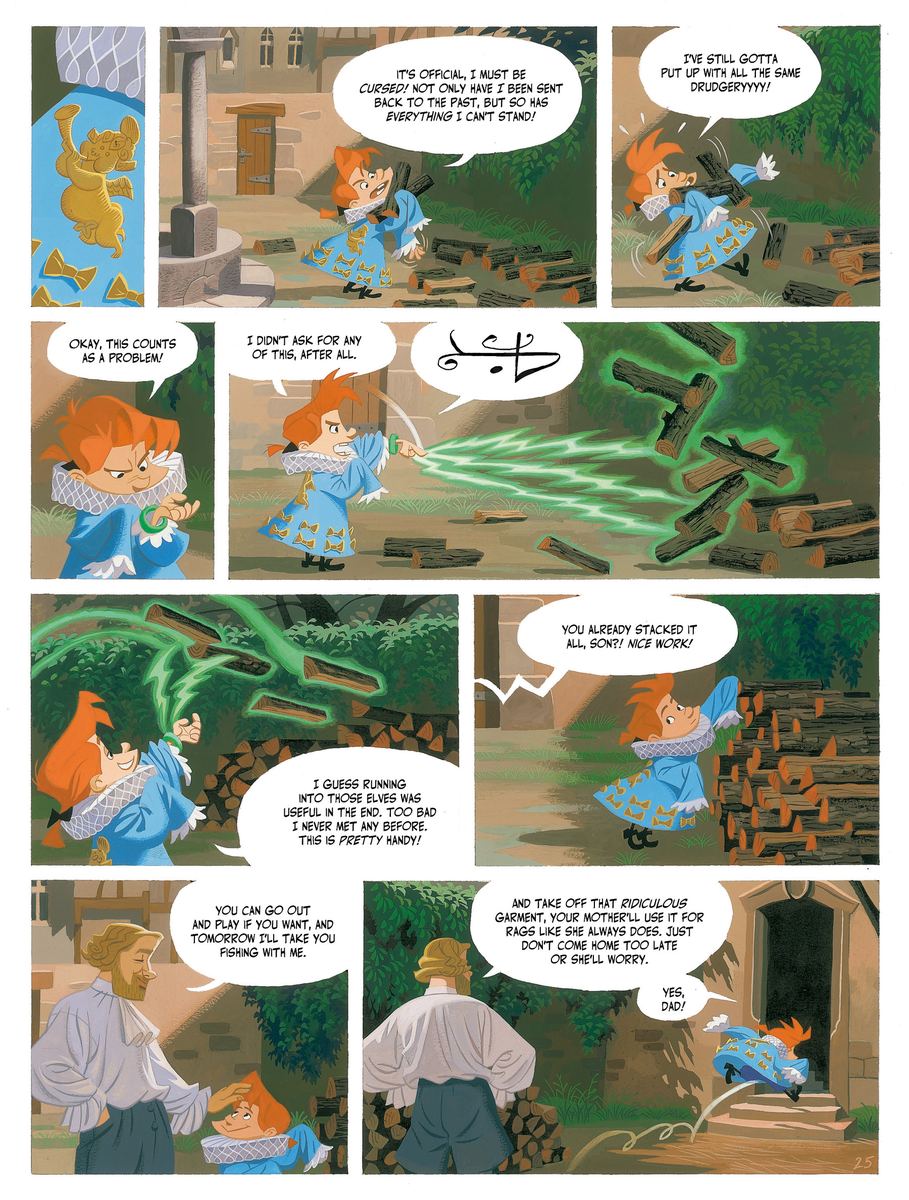 Gregory and the Gargoyles - sample page 3